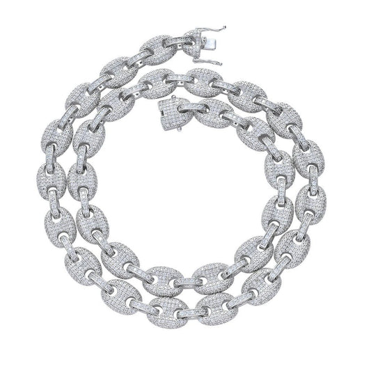 Men's Chain (16 inch, 18 inch, 20 inch, 22 inch, 24 inch) Bracelet (7 inch, 8 inch) by GJG Denim