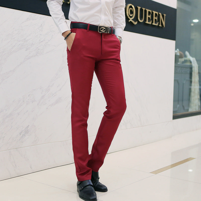 Men's Business Casual Slim-fit Pants