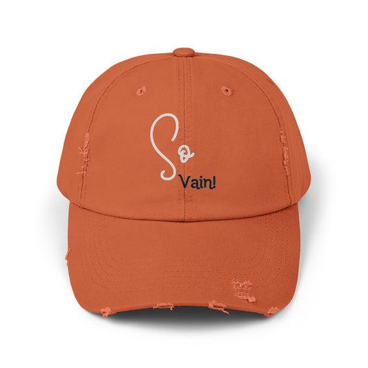 So vain Unisex Distressed Cap