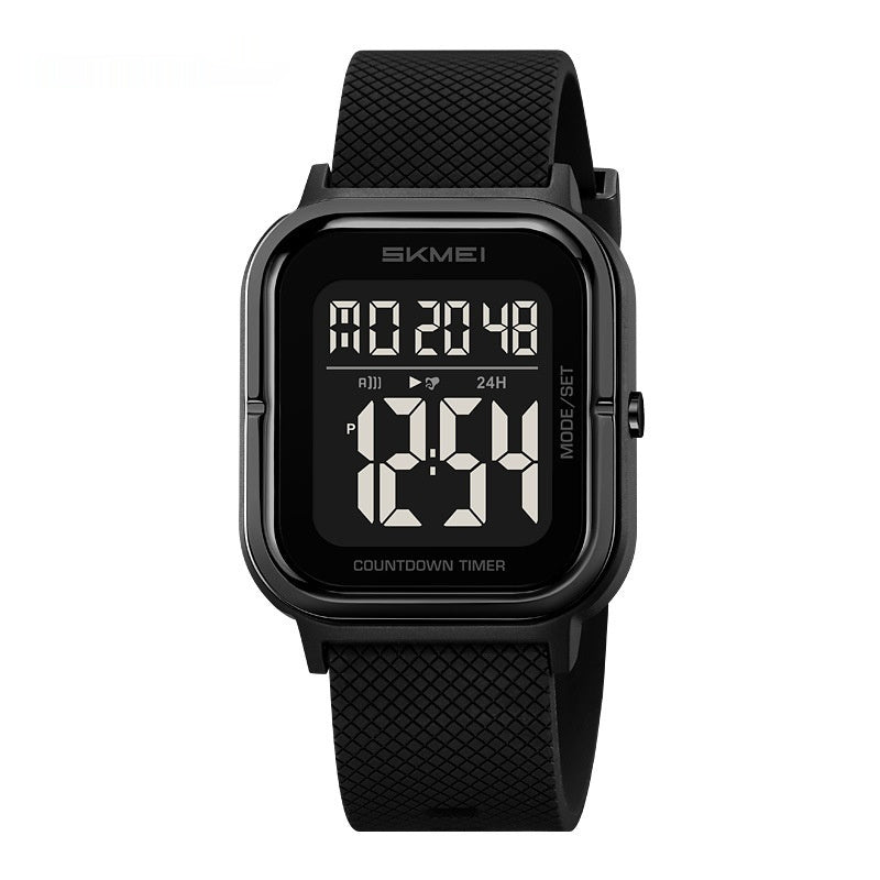 Simple Electronic Men's Digital Display Luminous Watch