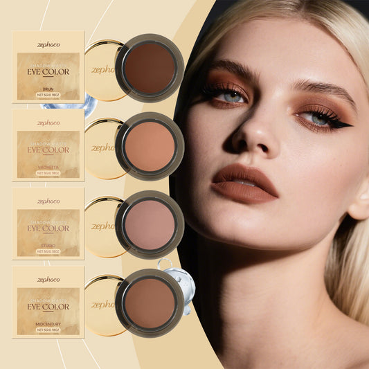 Eye Shadow Is Naturally Colored And Hard To Take Off Makeup