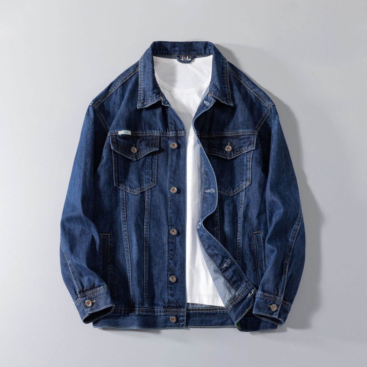 Men's Heavy Retro Denim Jacket