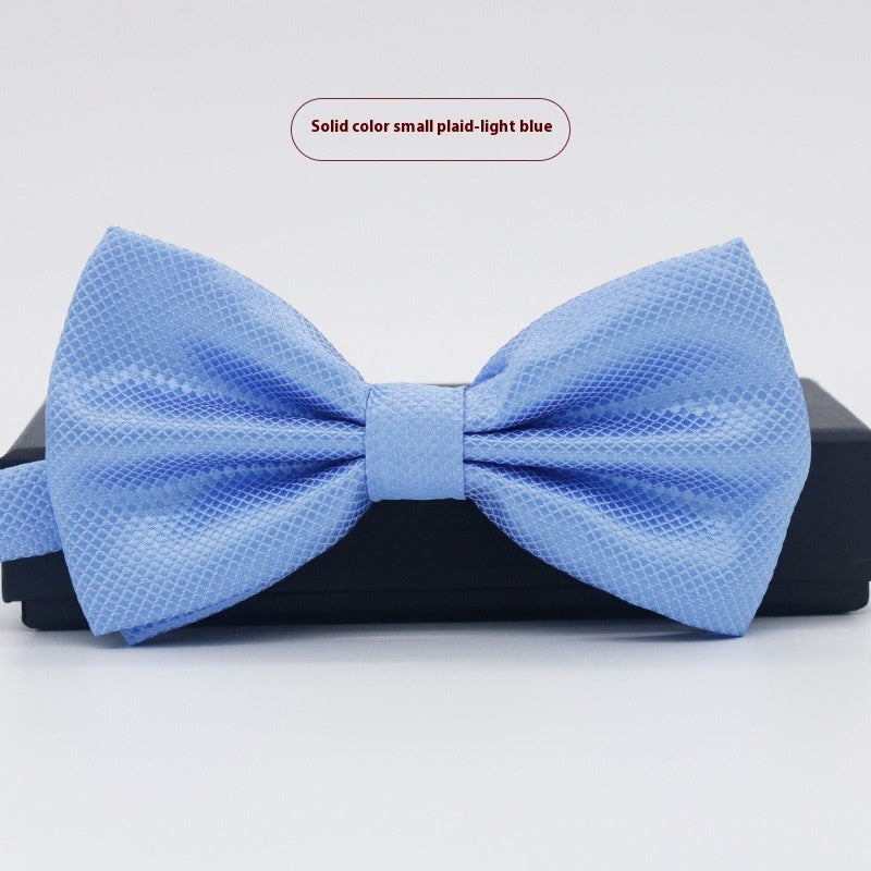 Men's Solid Color Bow Tie