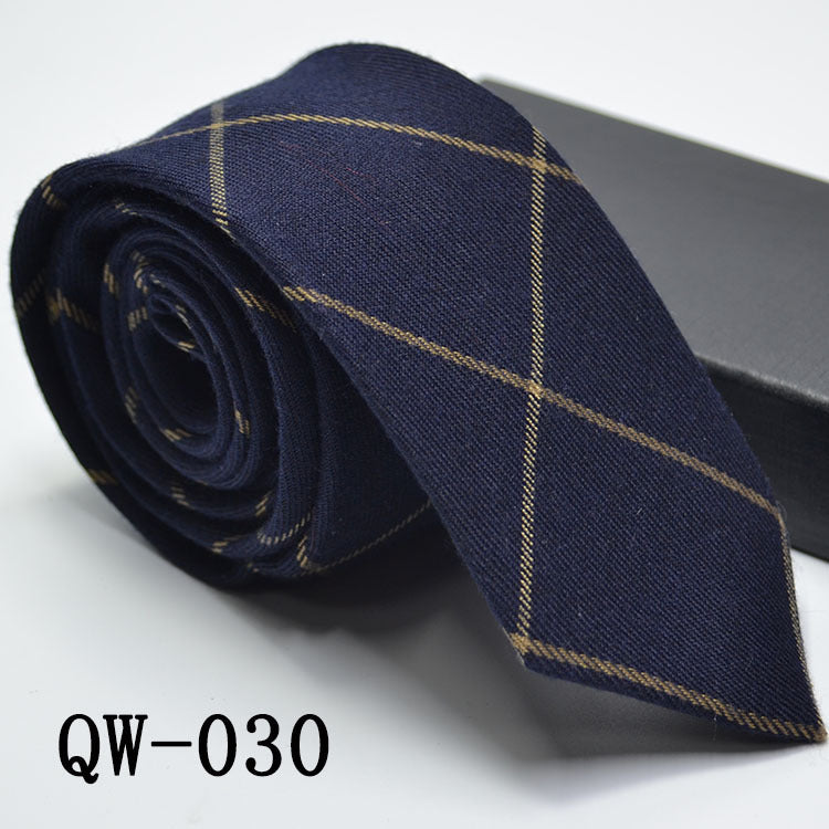 Men's Super Narrow Wool-like Elegant Tie