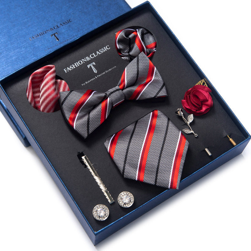 Men's 8-piece Tie Set