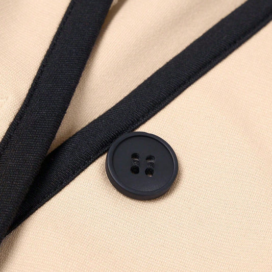 Single-breasted  Pants Suit