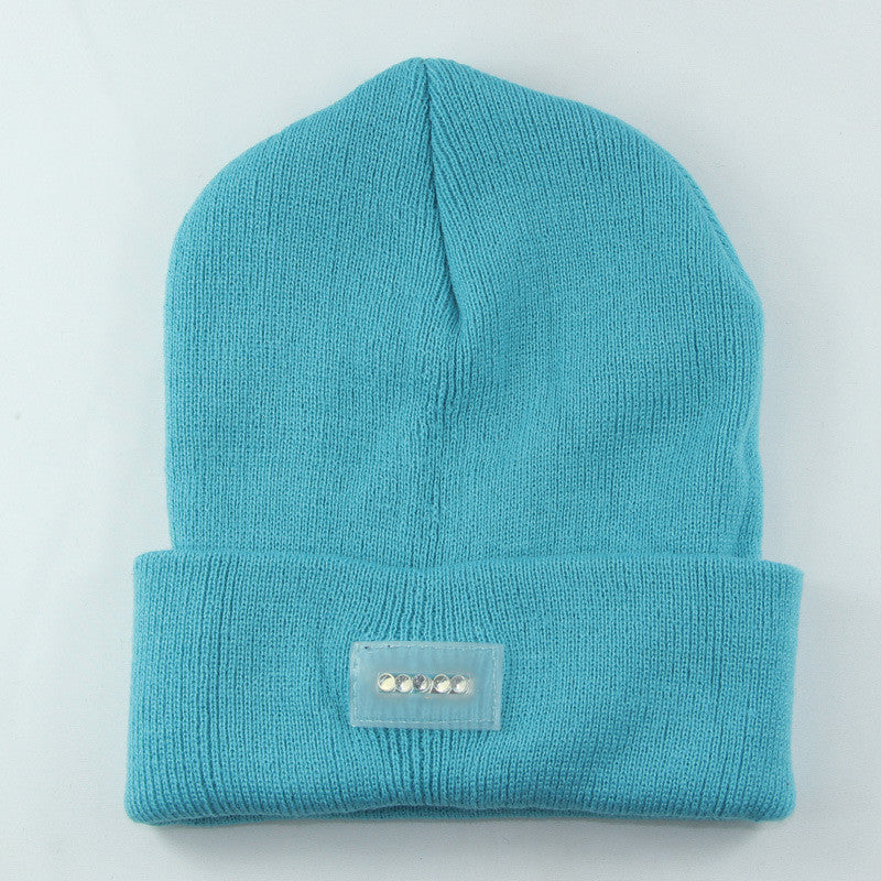 Men's LED Flashlight Beanie
