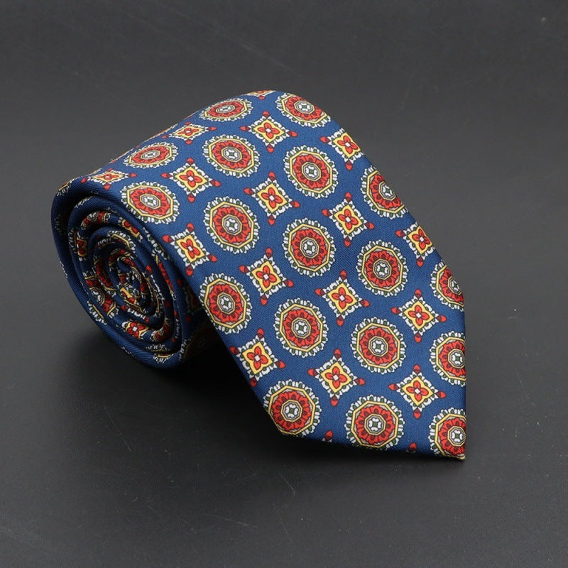Men's Super Soft Bohemian Silk Ties