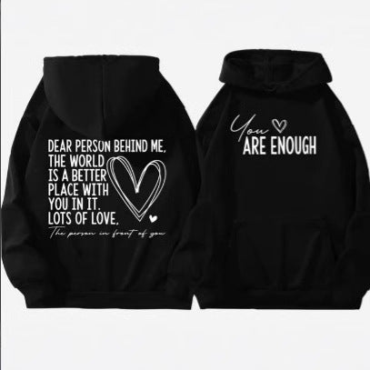 Men's "You Are Enough" Hoodies