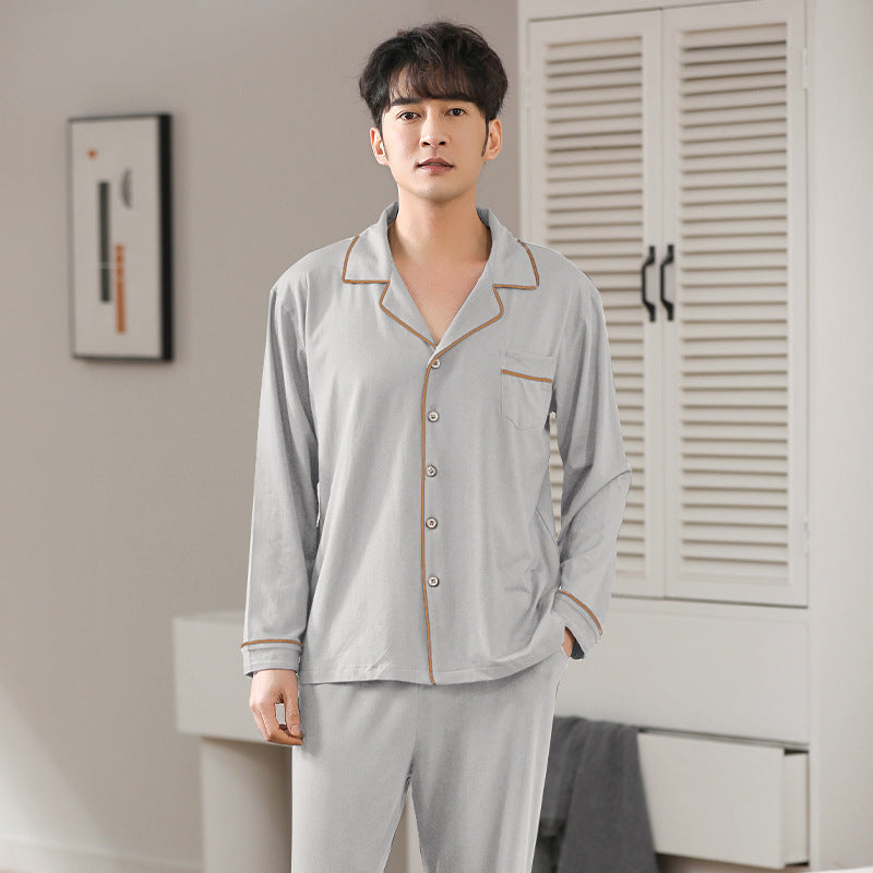 Men's Long Sleeve Pajamas