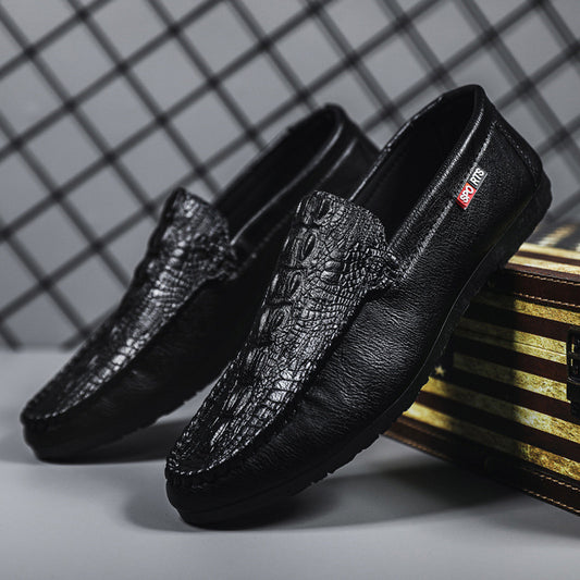 Men's Slip-on Casual Pattern Shoes