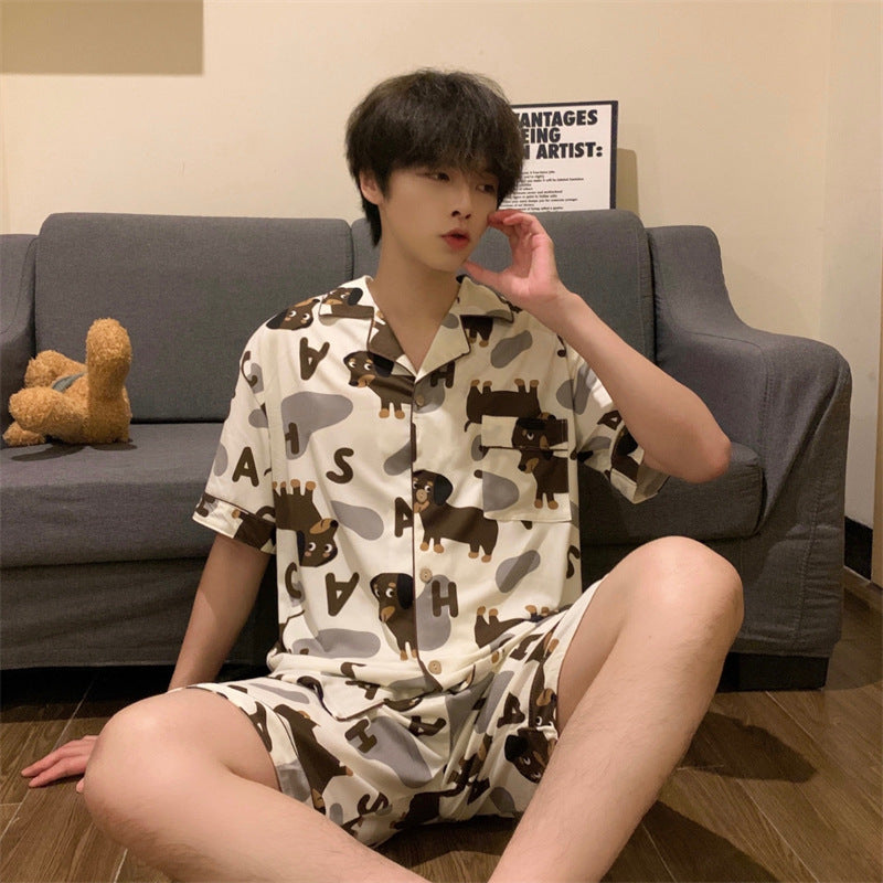 Men's Fashion Digital Dog Pajamas