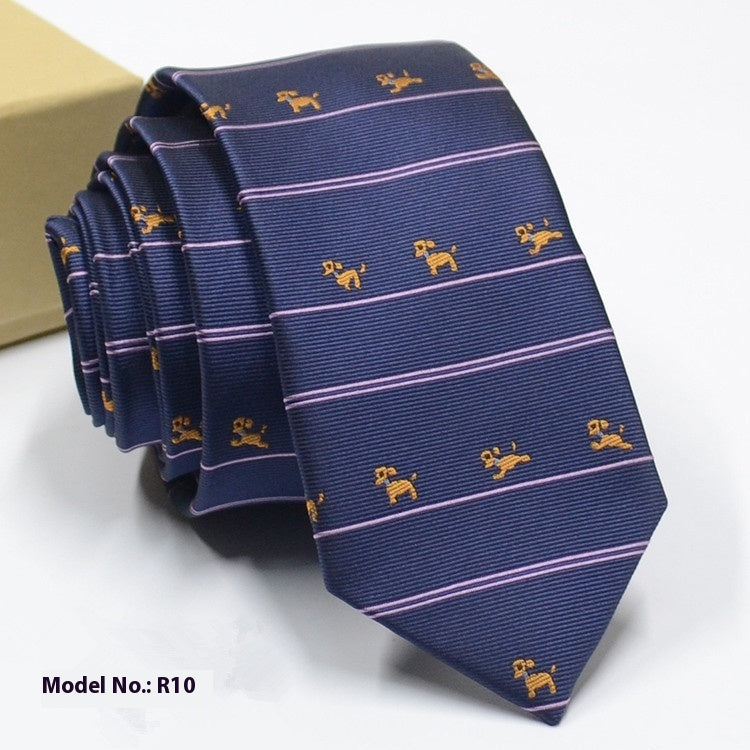 Men's Fashion Exquisite Jacquard Tie