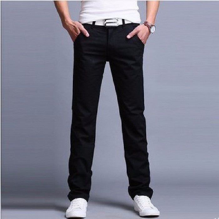 Men's Trendy Slim Four Seasons Long Pants