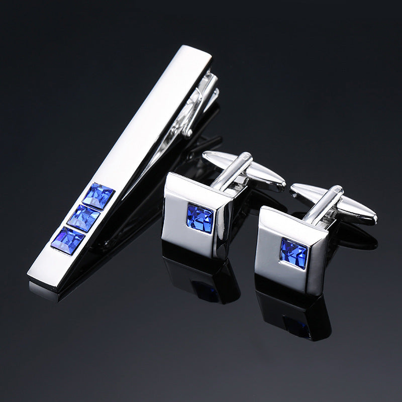 Men's  Tie Clip and Cufflinks Set