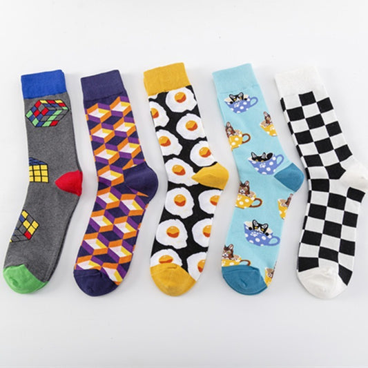 Men's Trendy Mid-calf Length Socks