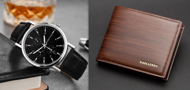 3 Folds Men's Wallet by GJG Denim