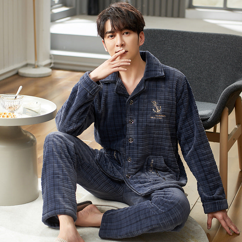 Men's Thick Pajamas