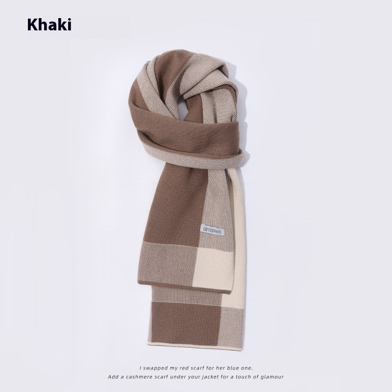 Men's Windproof Neck Protection Scarf