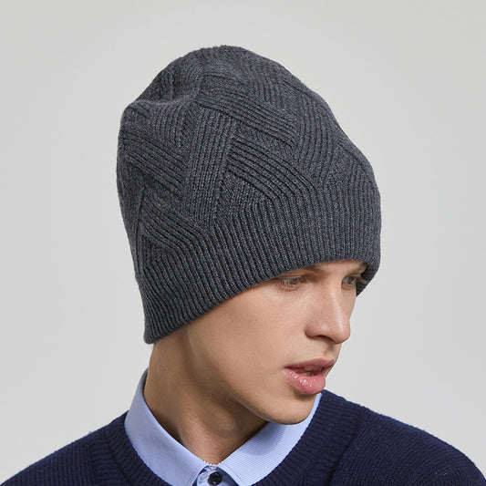 Men's Fleece Warm Knitted Beanie