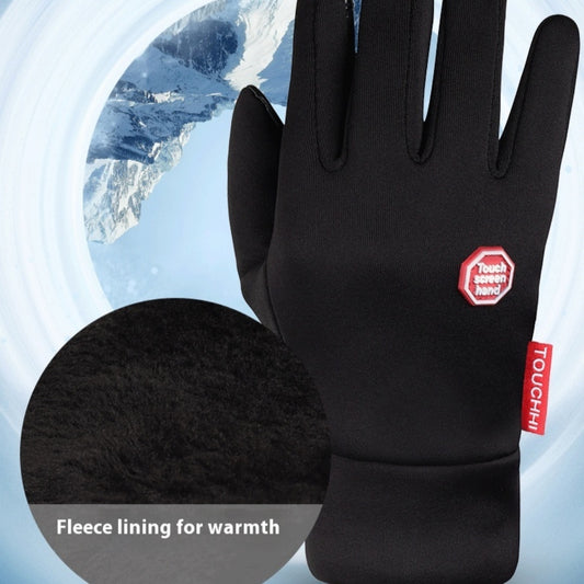 Men's Touch Screen Windproof Warm Usb Heating Gloves