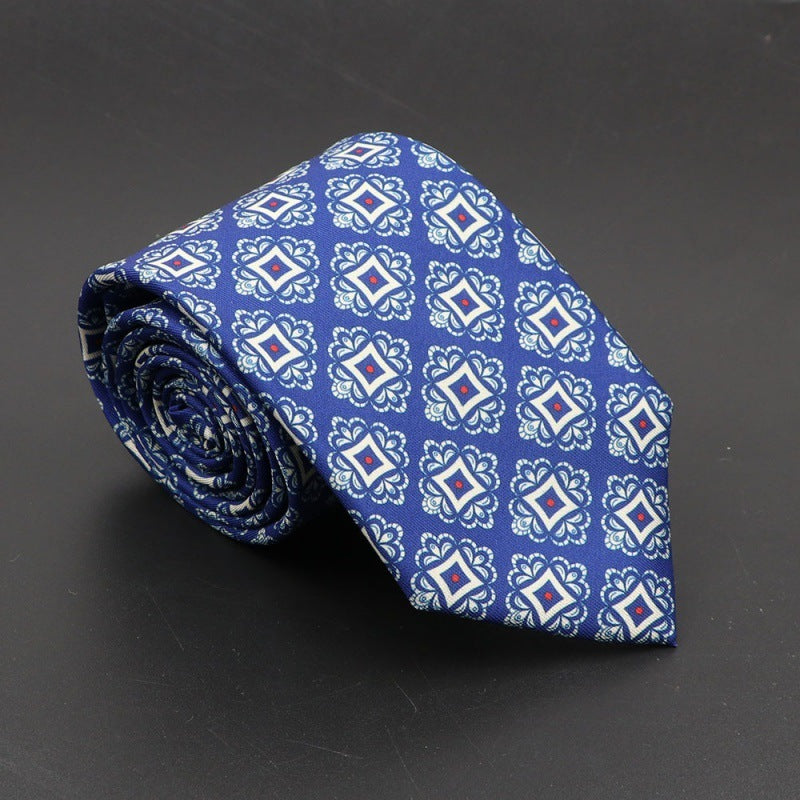 Men's Super Soft Bohemian Silk Ties
