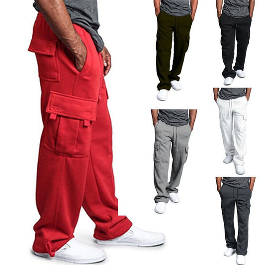 Men's Casual Multi Pocket Cargo Sweatpants
