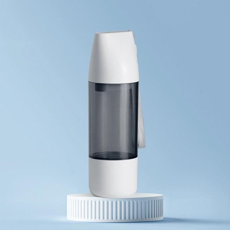 Portable Dog Water Bottle 350ml Water Food Container For Dog Pets Feeder Bowl Outdoor Travel Drinking Bowls Water Dispenser by GJG Denim