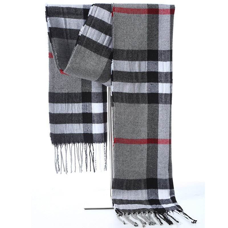 Men's Faux Cashmere Scarf