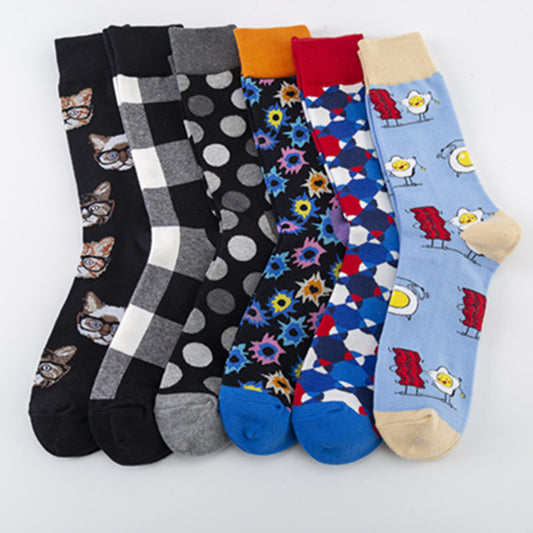 Men's Colorful Trendy Series Socks
