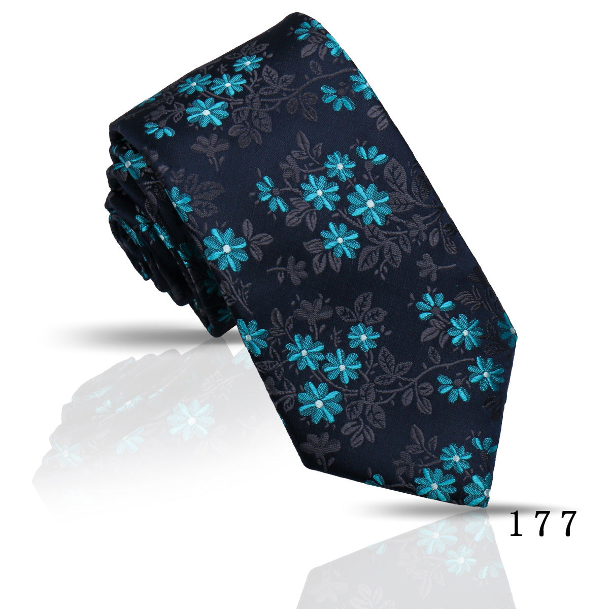 Men's Casual Polyester Jacquard Ties