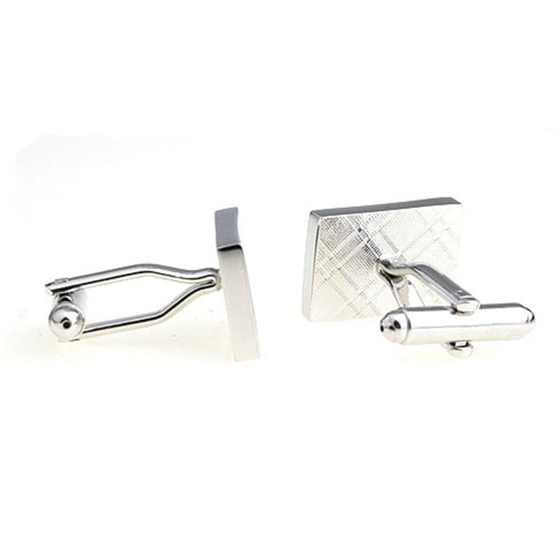 Metal Letter Shirt Men's Cufflinks
