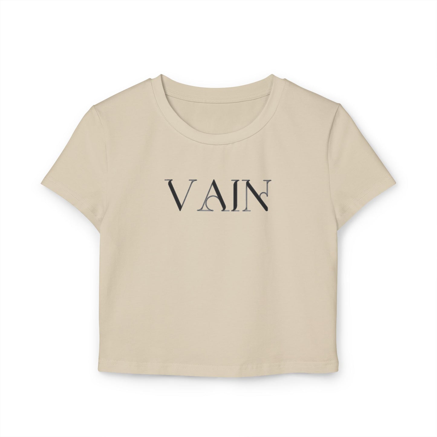 Vain Women's Trendy Crop Top, Stylish Fashion Top, Gift for Her, Summer Outfit, Casual Wear