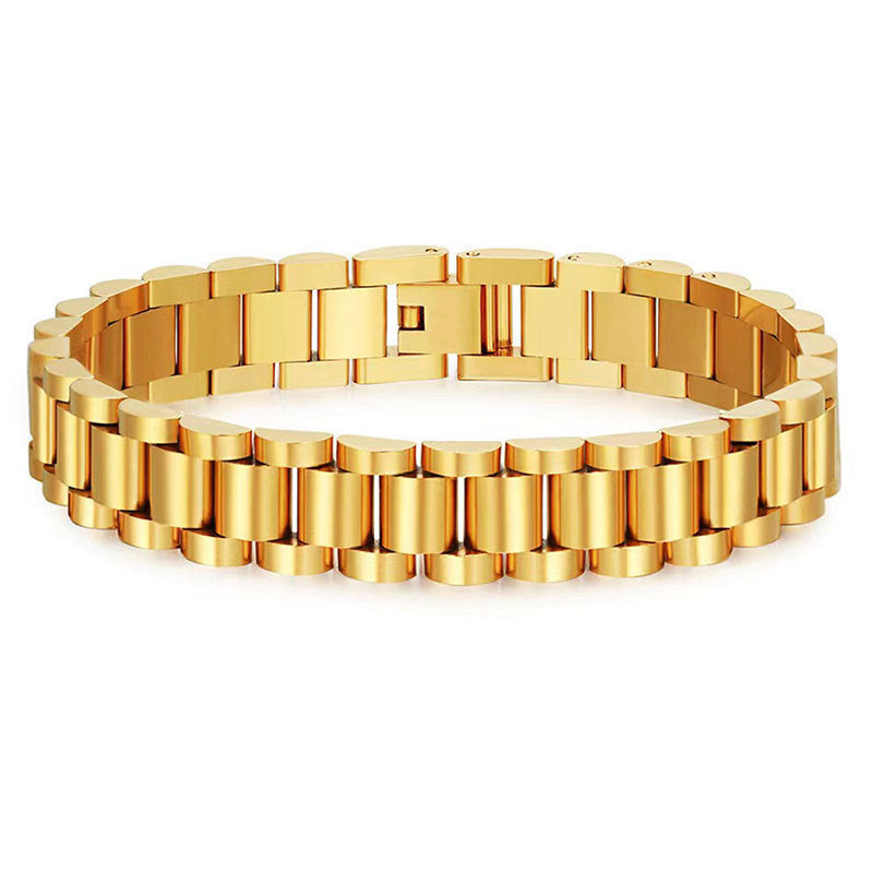 Men's Stainless Steel Watch Band Bracelet