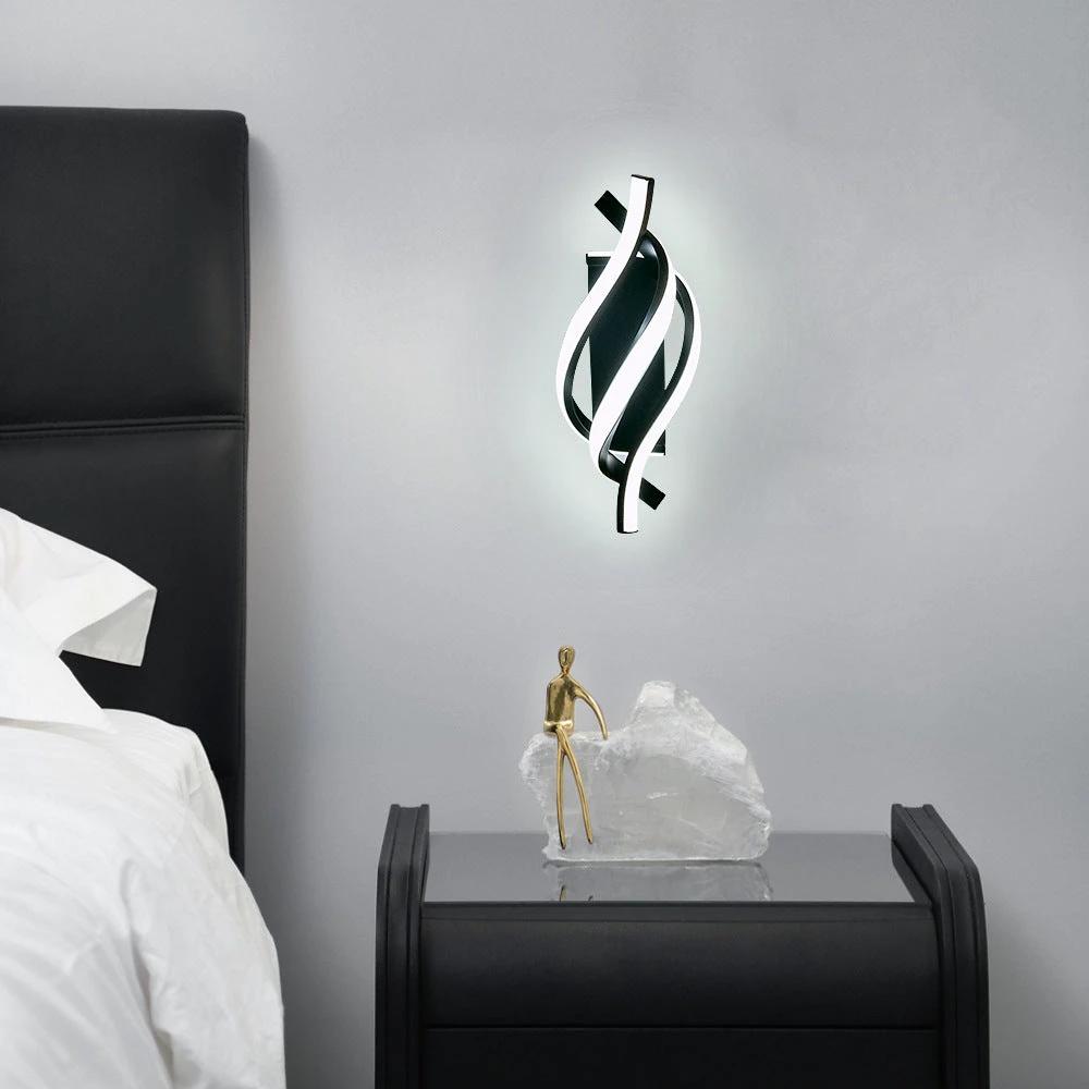 Minimalist Modern Aluminum Wall Bedside Decorative Lamps by GJG Denim