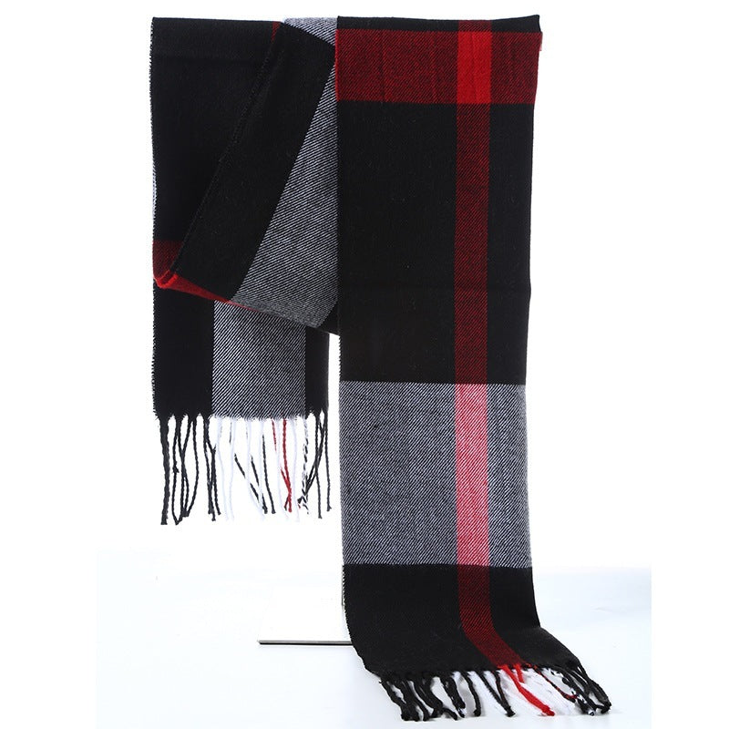 Men's Faux Cashmere Scarf