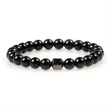 Men's Natural Gemstone Bracelet Vintage