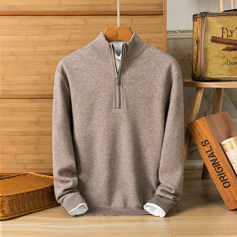 Men's Knitwear Long Sleeve Thickened Sweater