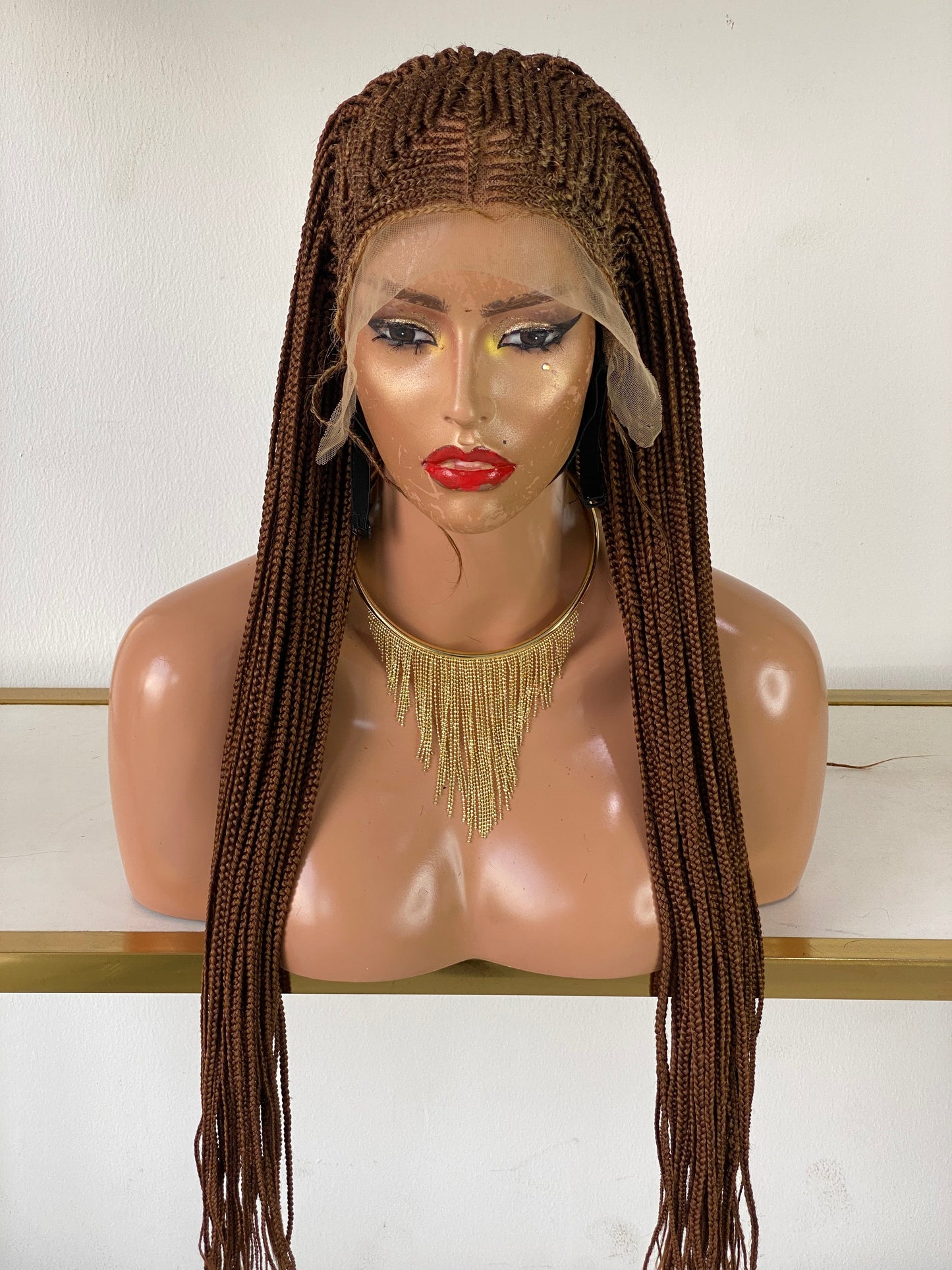 Ready to ship - Tribal Cornrow frontal braided wig
