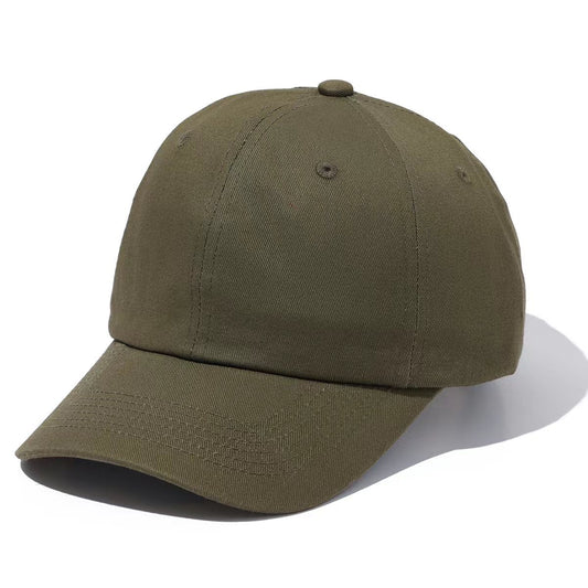 Men's Cotton Solid Color Baseball Cap