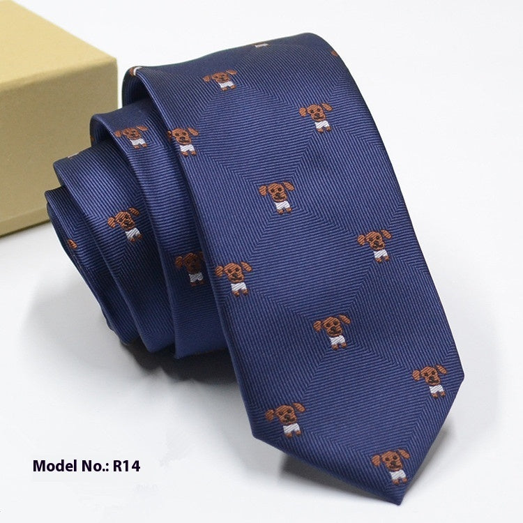 Men's Fashion Exquisite Jacquard Tie