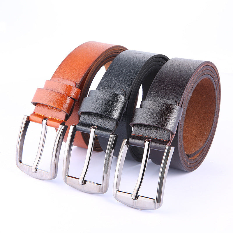 Pin Buckle Belt For Men
