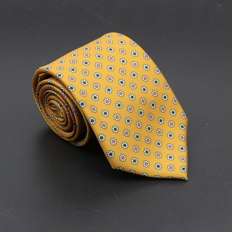 Men's Super Soft Bohemian Silk Ties