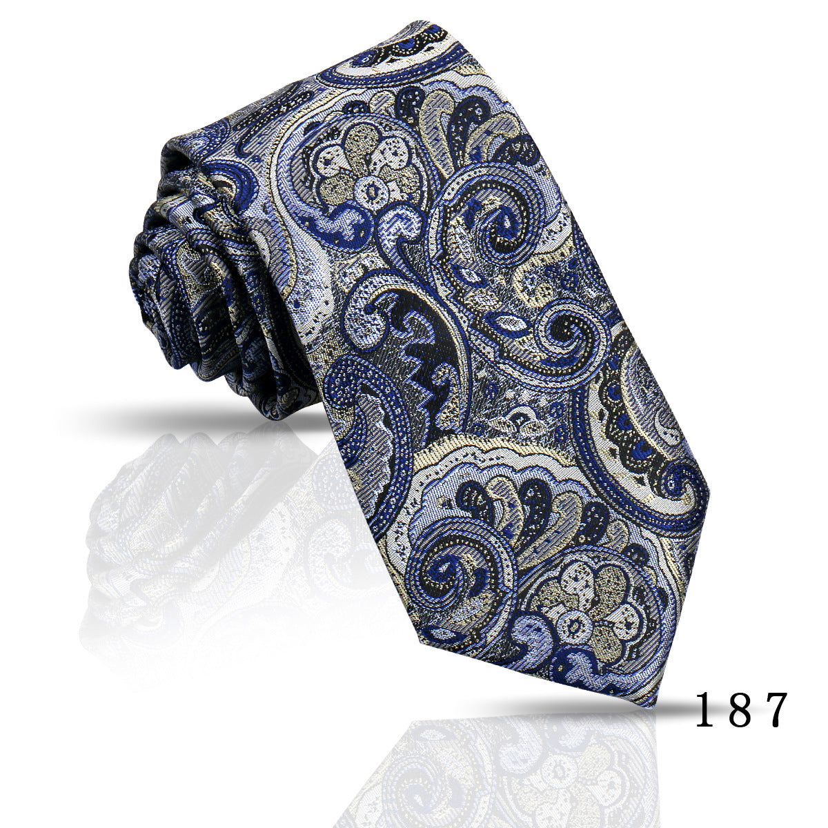 Men's Casual Polyester Jacquard Ties