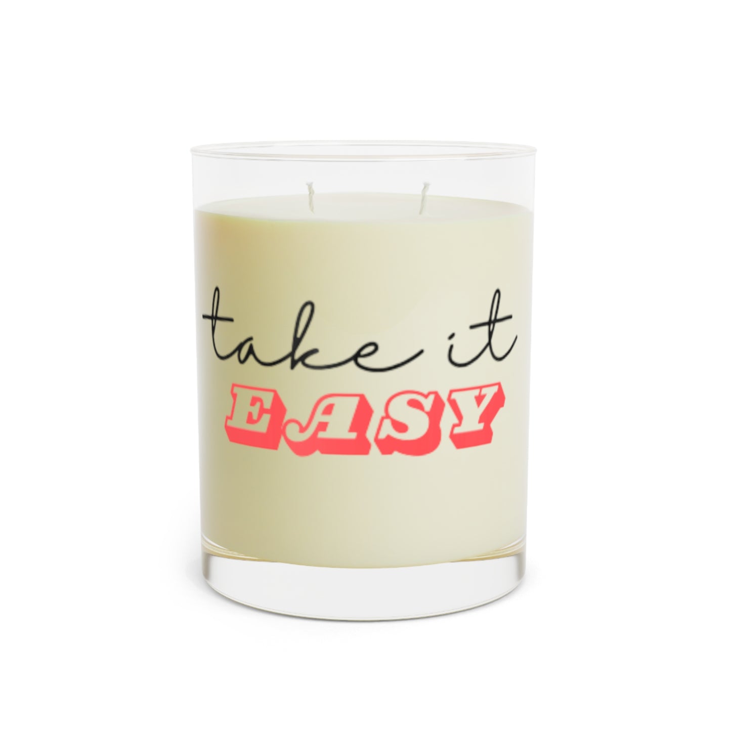 Take It Easy Scented Candle - Relaxing 11oz Aromatherapy