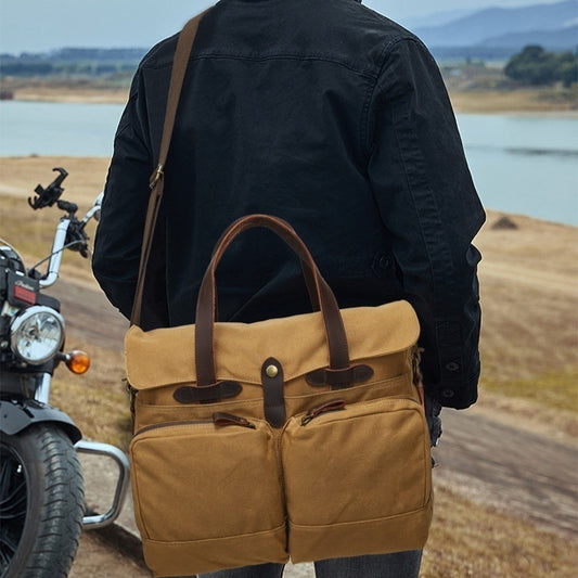 Men's One-shoulder Travel Briefcase