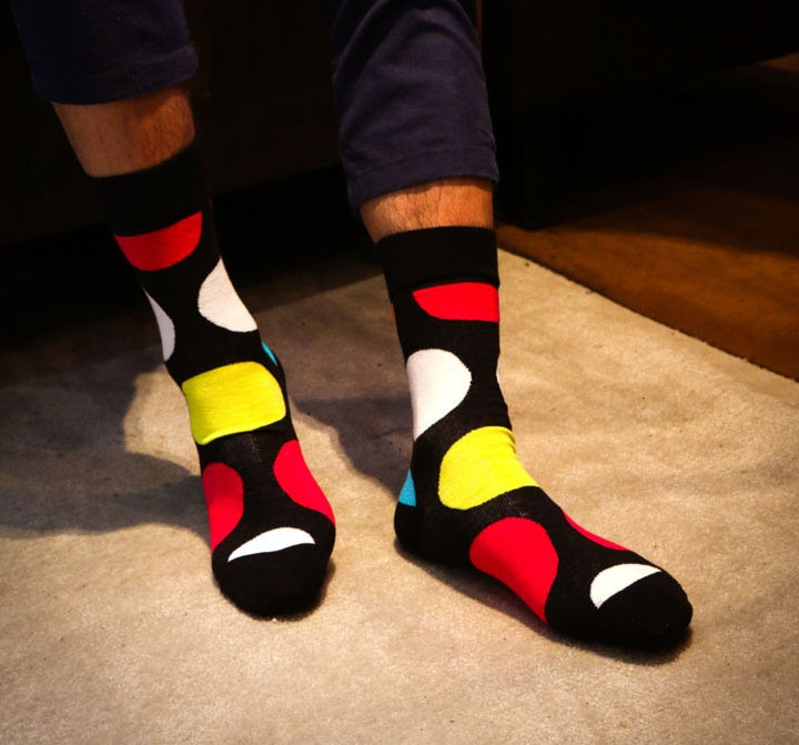 Men's Mid Tube Striped Socks