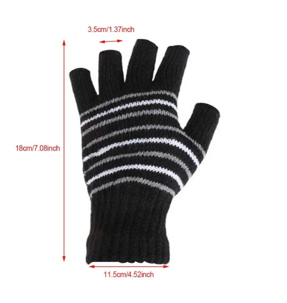 USB Heating Warmth Touch Screen Anti-drop Gloves For Men
