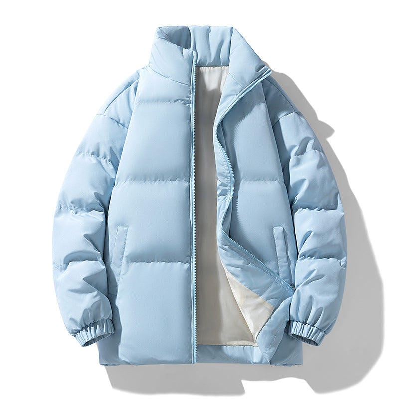 Men's Stand-up Collar Cotton-padded Coat Thick Warm-keeping And Cold-proof