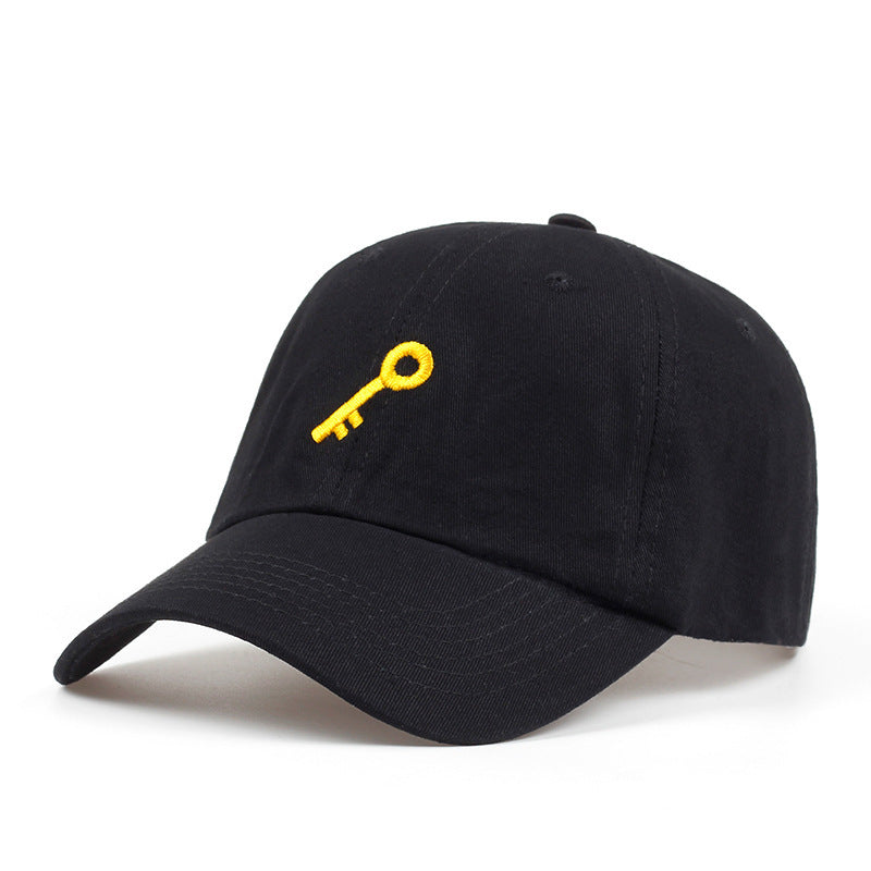 Key Embroidered Baseball Cap
